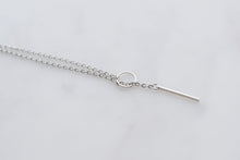 Load image into Gallery viewer, Silver Threader Necklace
